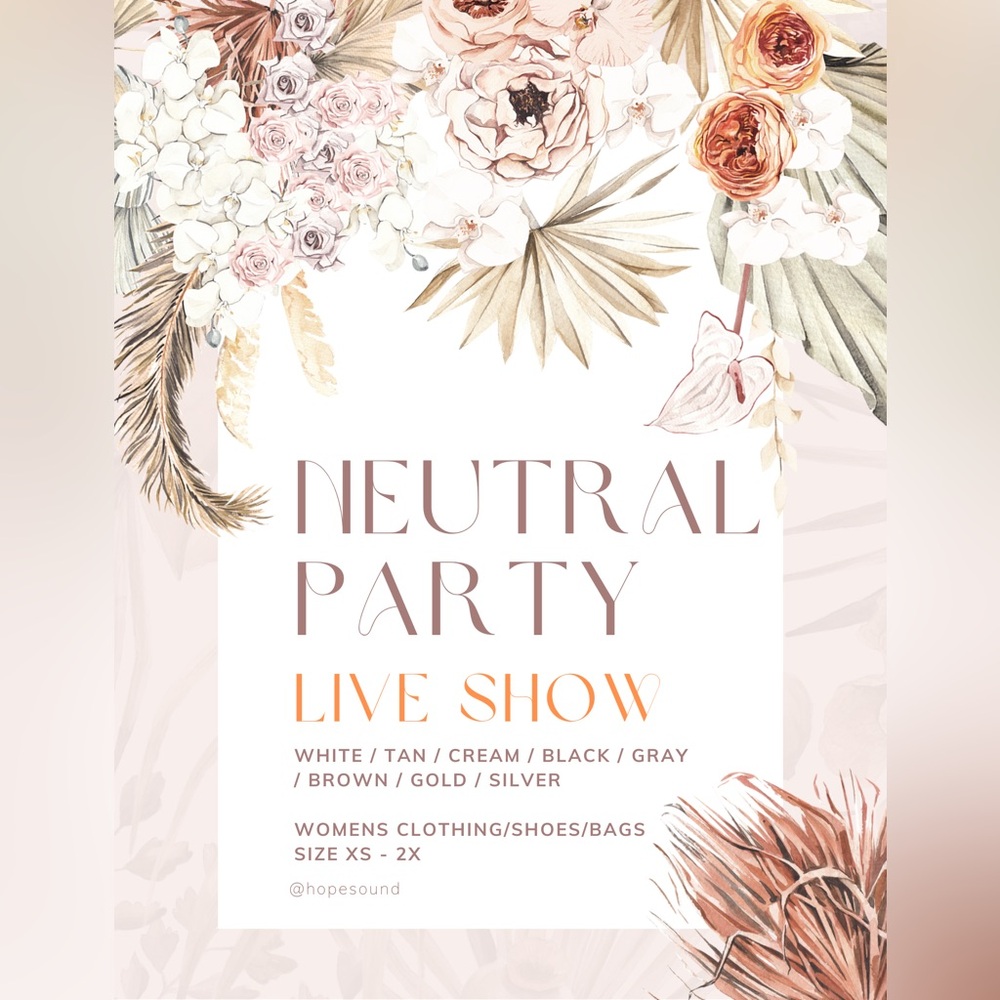 Neutral Party Live Show!! Save this to be notified when I go LIVE!